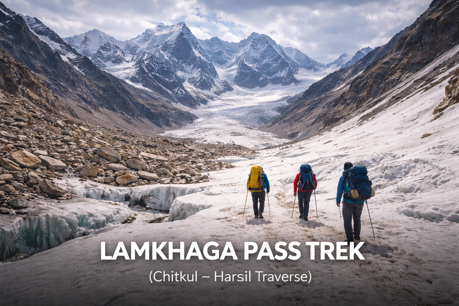 Lamkhaga Pass Trek (Chitkul to Base Camp)